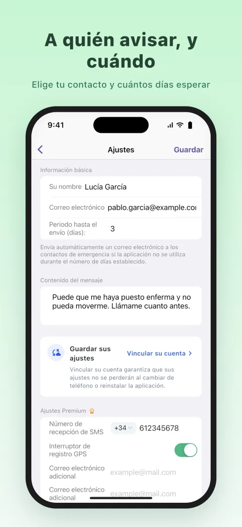 A quién avisar, y cuándo